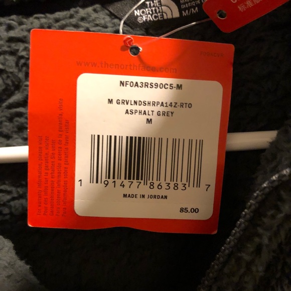 north face groveland sherpa